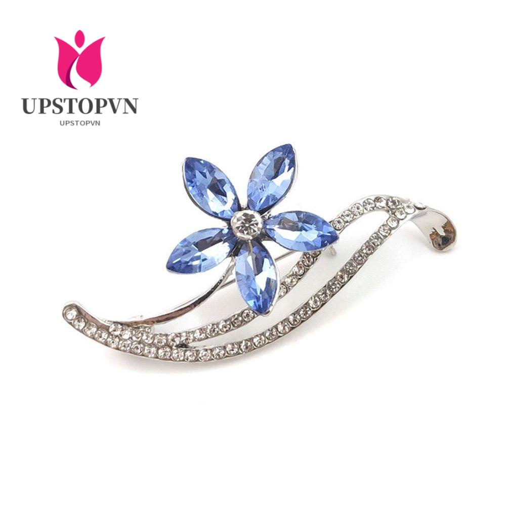 Trâm Cài Áo Hình Hoa Bằng Hợp Kim Đơn Giản Thời Trang