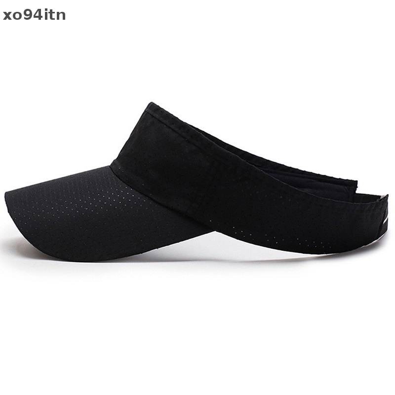 Mũ Lưỡi Trai Hở Chóp Màu Trơn Chống Nắng Thoáng Khí Điều Chỉnh Được Cho Nam Và Nữ Chơi Tennis / Golf / Chạy Bộ