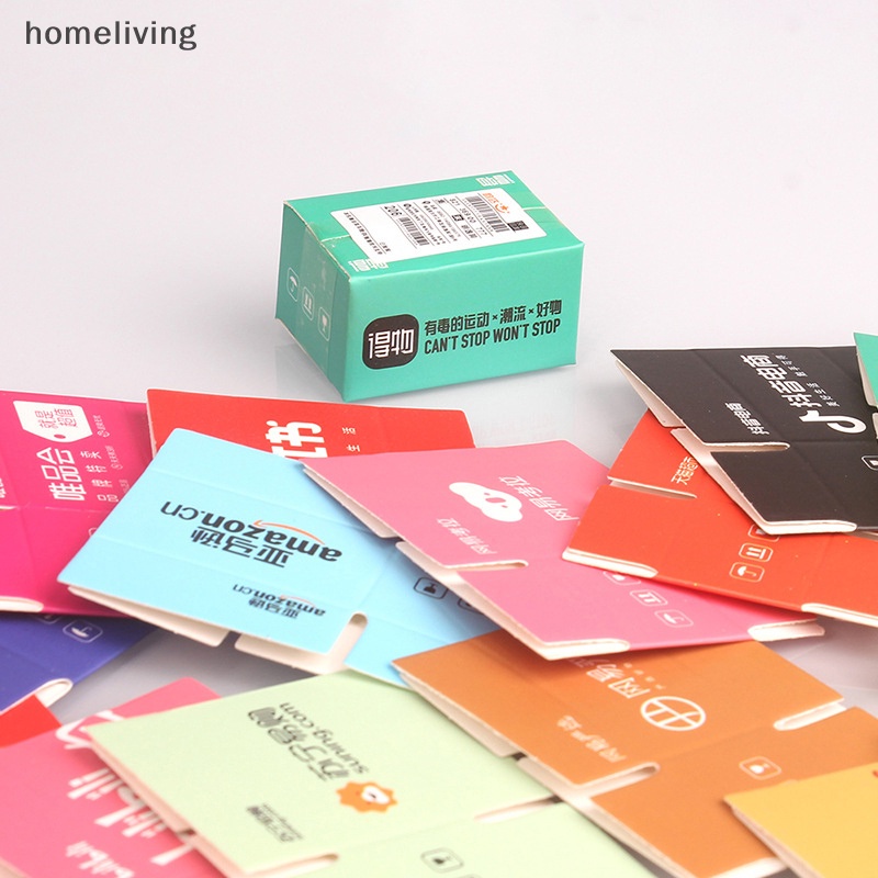 Bộ 5 Hộp Giấy Gấp Mini Trang Trí Nhà Búp Bê