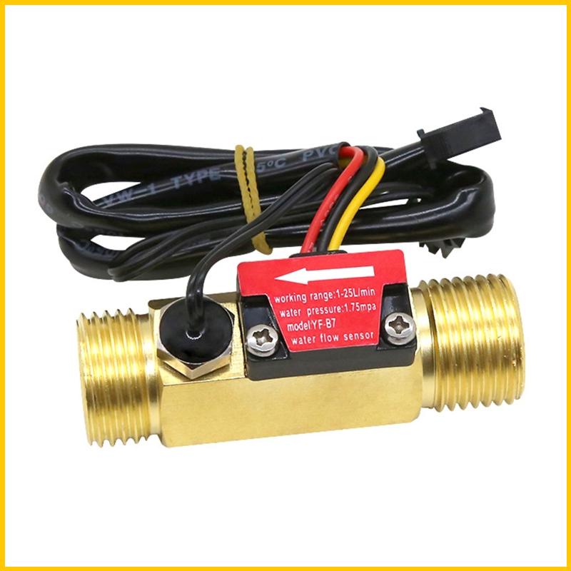 Bộ Cảm Biến Đo Lưu Lượng Nước Zone G1 / 2 "1-25L