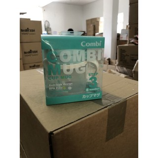 Bình chấm bi Combi bước 3 xanh ngọc