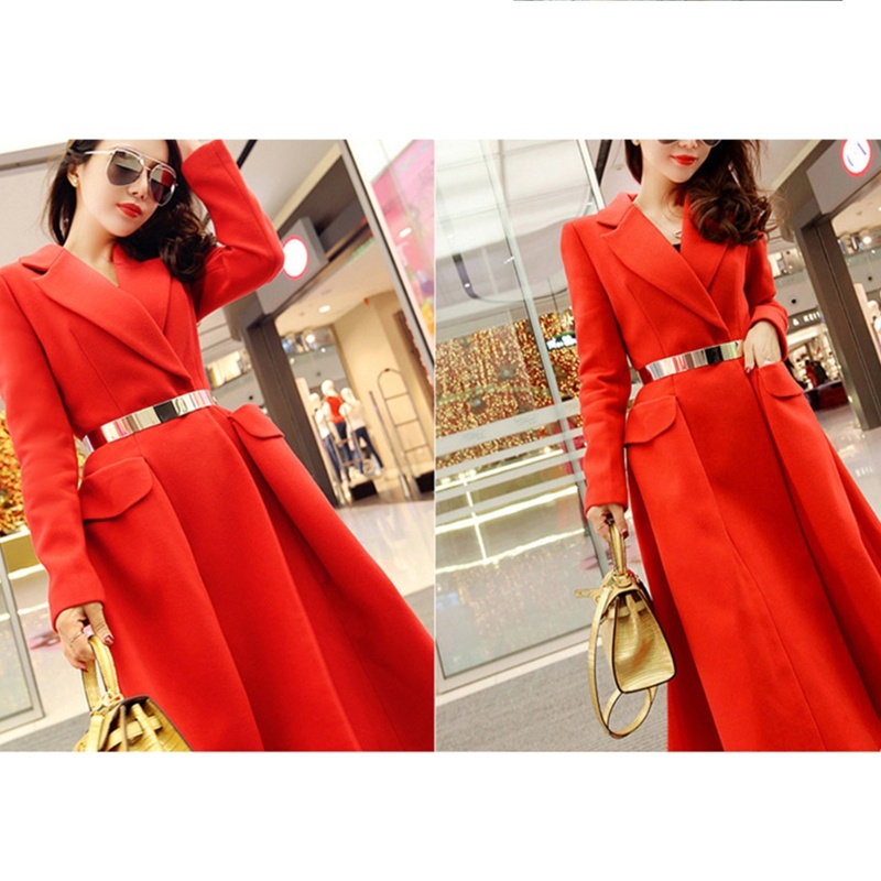 Thắt Lưng Điều Chỉnh Được Bằng Kim Loại Bóng Cho Nữ