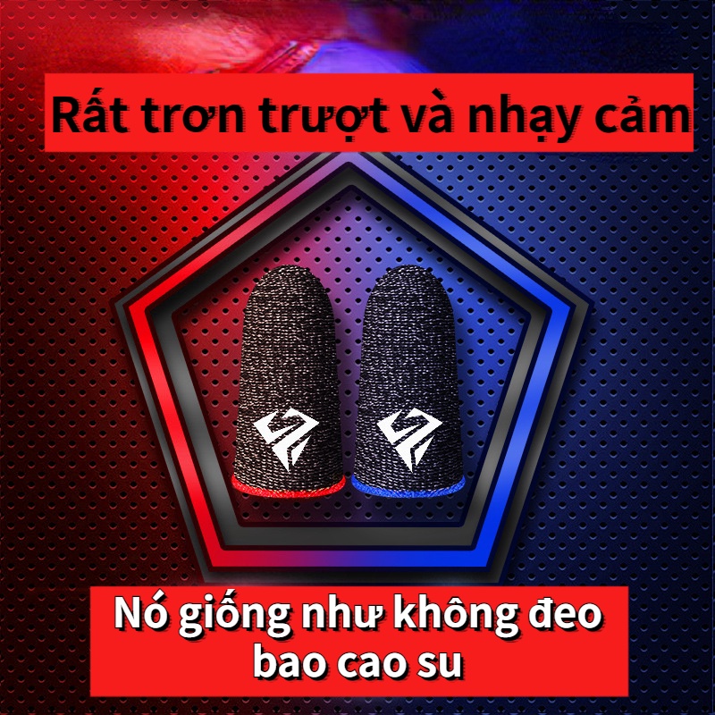 Bao Tay Chơi Game ff, Pubg, Liên Quân.... Găng tay chơi game Chống Mồ Hôi, Siêu Nhạy, Co Giãn Cực Tốt Bằng Sợi Carbon