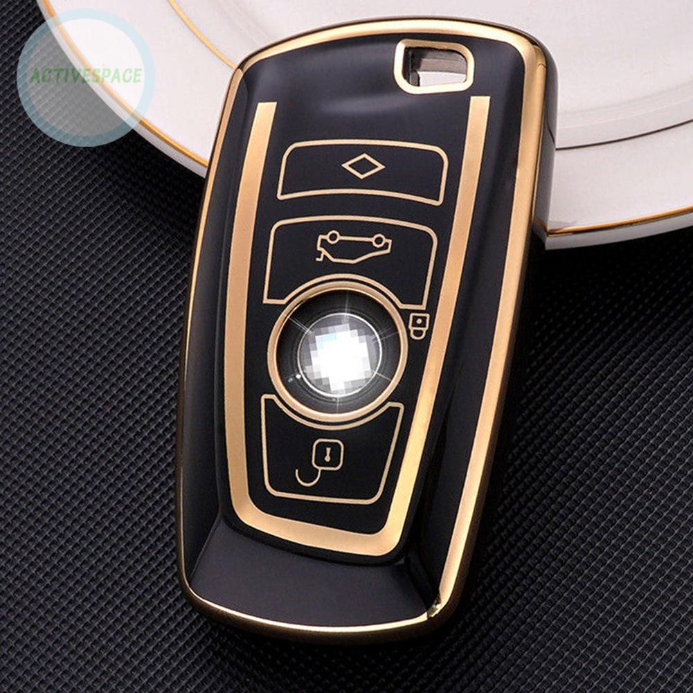 Car Key Bag Case Fob Interior Car Accessories Replcament TPU Brand New【BMW】