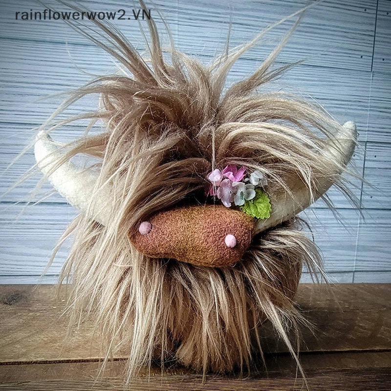 Bò Sữa Nhồi Bông Mềm Mại Trang Trí Cao Cấp