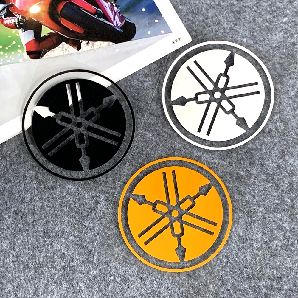 Miếng Dán Trang Trí Kính Chắn Gió Xe Mô Tô Yamaha Revs Your Heart Phản Quang