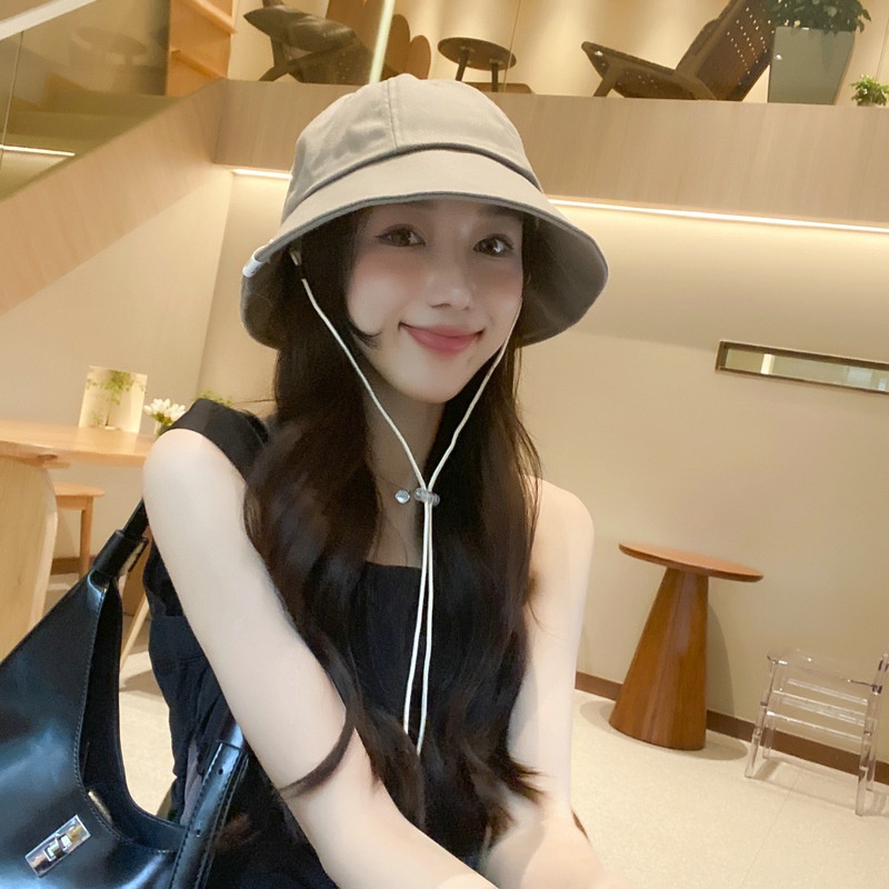 Nón Tai Bèo Vành Rộng Màu Trơn Chống Gió Phong Cách Hàn Quốc Thời Trang Xuân Hè Hàng Mới