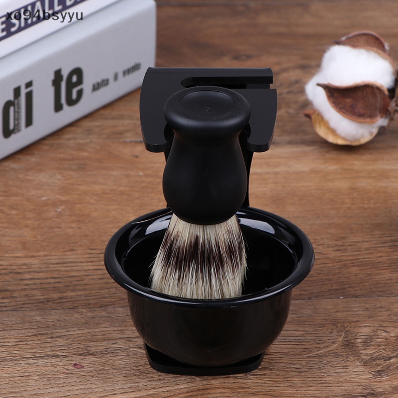 Tô Đựng Xà Phòng / Cạo Râu 3 Trong 1 xo94bsyyu Có Chân Đế Và Cọ Tiện Dụng