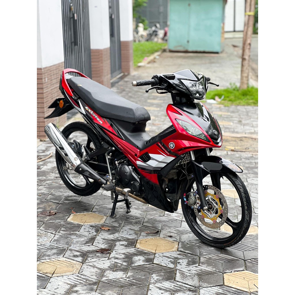 Tem rời Exciter135 - Mẫu trắng đỏ viền đen nổi bật - Chuẩn From cực đẹp