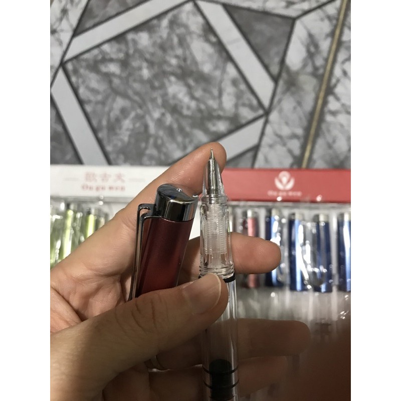 Bút Máy Ouguwen 001 - 009 Ngòi êm trơn, nét nhỏ _LL