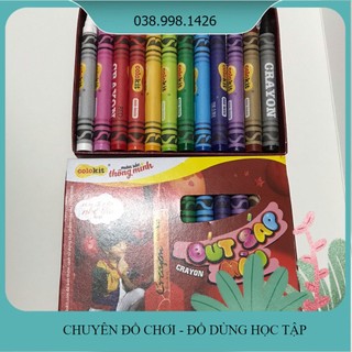 Bút sáp màu 12 màu thiên long _ll