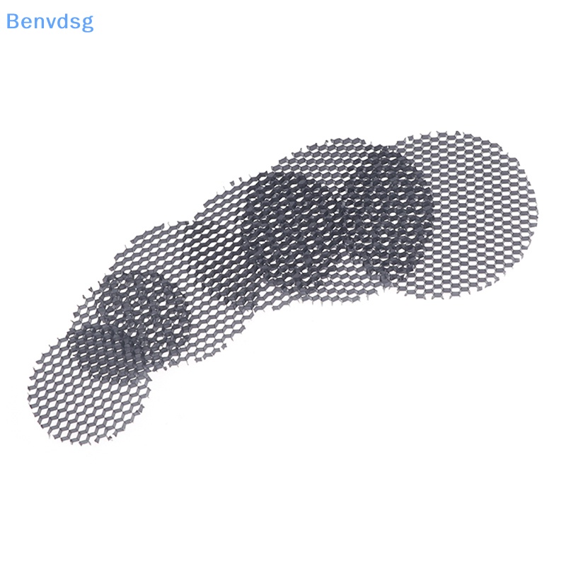 Bộ 2 Khung Lưới Tổ Ong Tròn Bằng Nhôm Mềm Chống Chói Chống Chói Màu Đen Cho Đèn Pha Xe Hơi