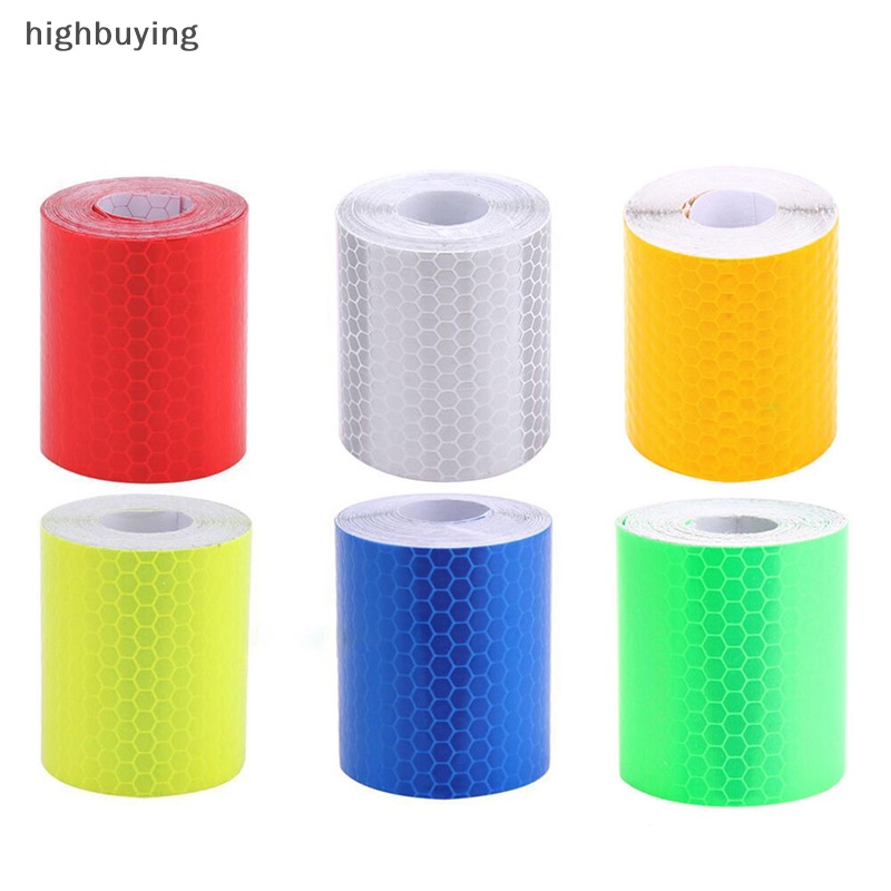 Cuộn Băng Keo Dán Phản Quang Cảnh Báo An Toàn Cho Xe Hơi / Xe Tải 1m * 5cm