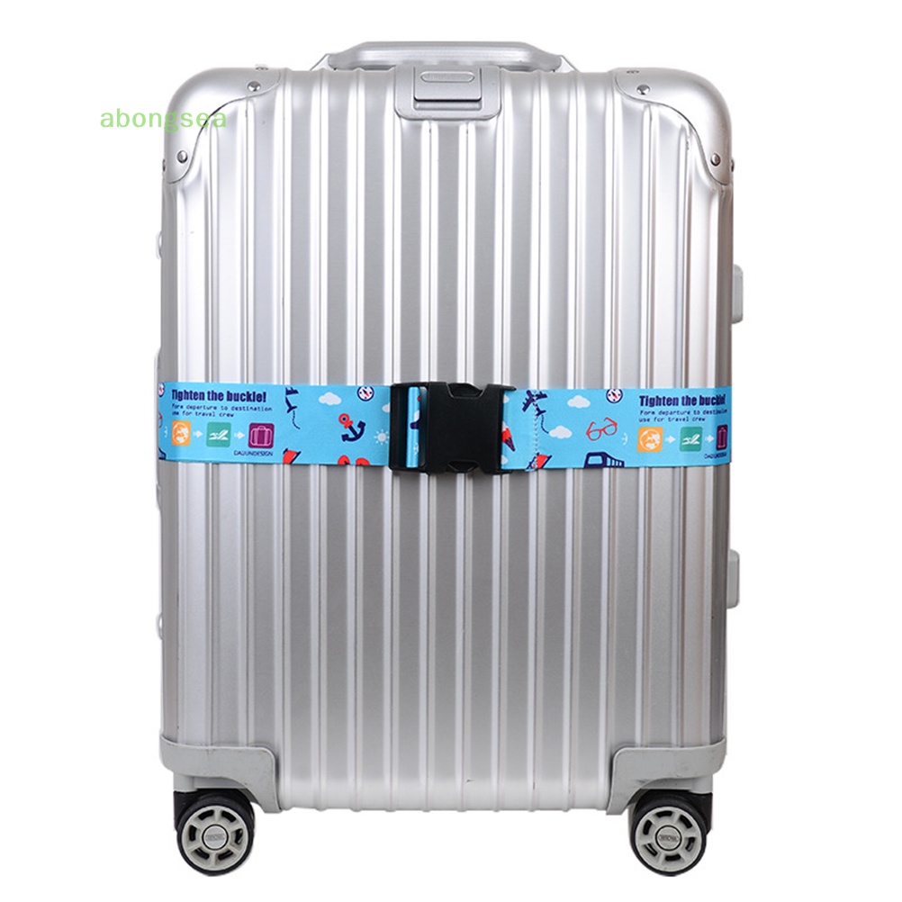 Dây Đai Buộc Hành Lý Du Lịch Bongsea Dày Không Phai Màu Có Thể Điều Chỉnh