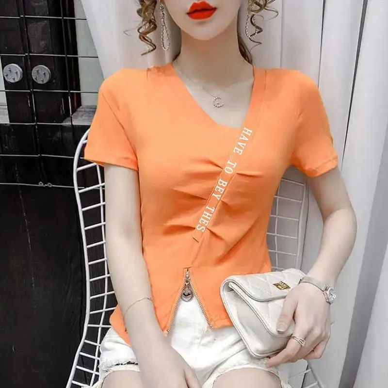 Áo Thun Tay Ngắn Dáng Ôm In Chữ Love Thời Trang Mùa Hè 2022 Mới Cho Nữ Pl6b Pl6b