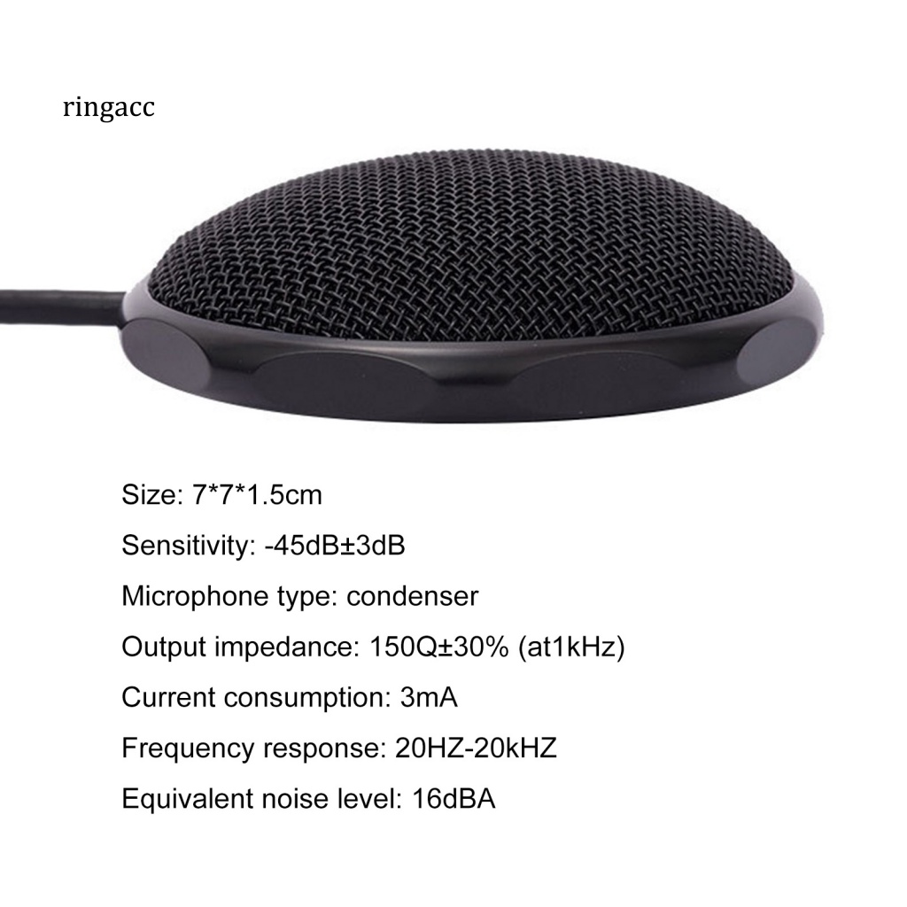 Micro RGA Đầu Cắm Bằng Kim Loại Cảm Ứng Đa Hướng Cho Hội Nghị