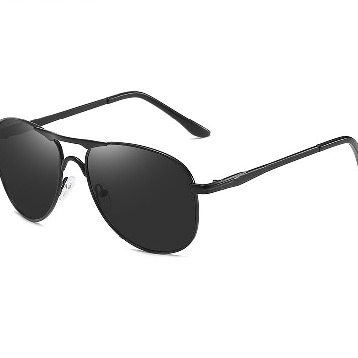Kính râm lái xe nam kính râm che nắng kim loại cho nam giới
