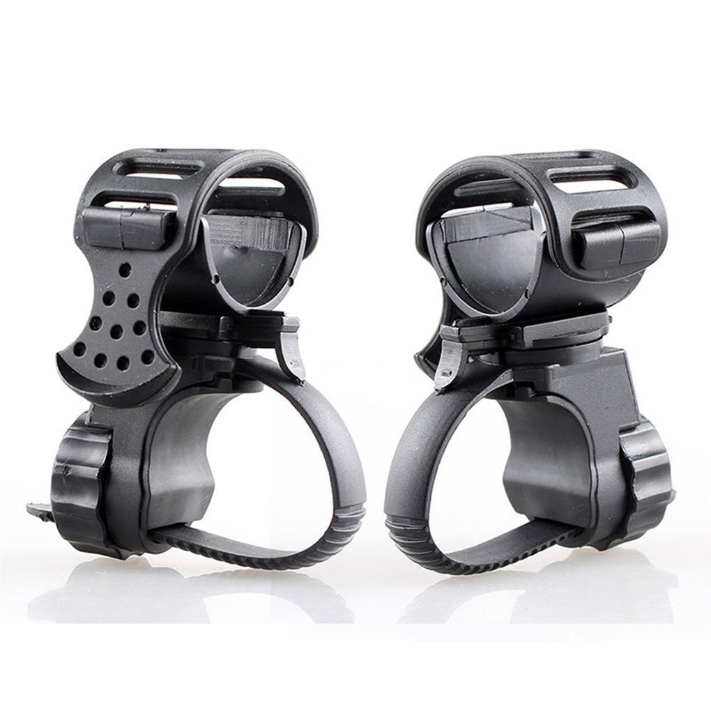 Giá Đỡ Đèn Pin Cố Định Gắn Tay Lái Xe Đạp Có Thể Xoay Được