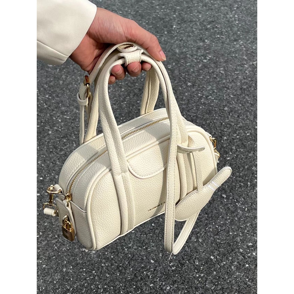 Túi xách boston IELGY 2 ngăn thiết kế đơn giản thời trang cao cấp cho nữ