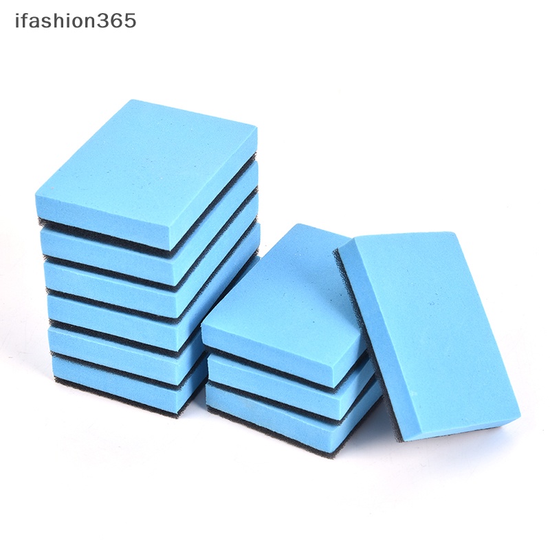 10 Miếng Bọt Biển Nano Đánh Bóng Kính Xe Hơi Chất Lượng Cao ifashion365