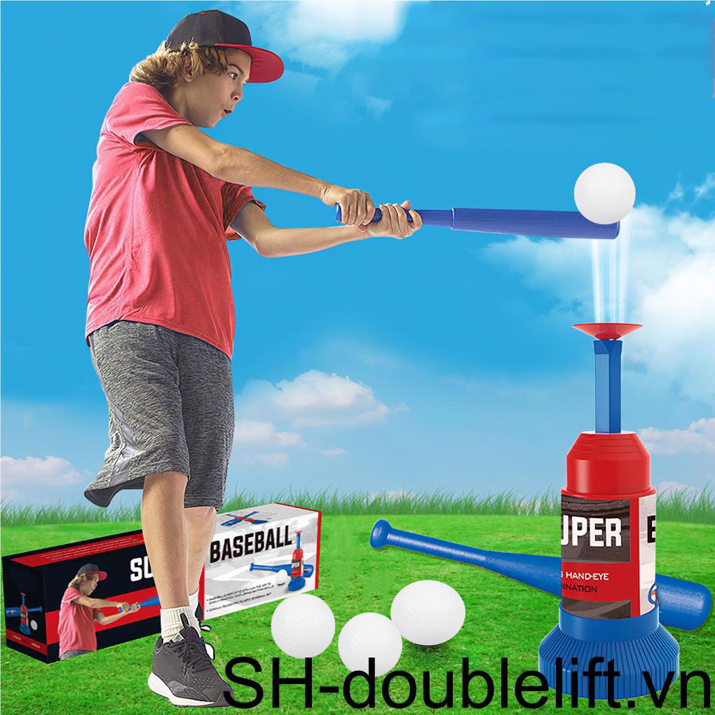 Máy Chơi Bóng Chày Bằng Nhựa Thiết Kế Đơn Giản Dùng Làm Quà Tặng