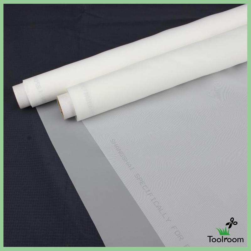 Màn Lưới In Lụa 80T Rộng 145cm Màu Trắng