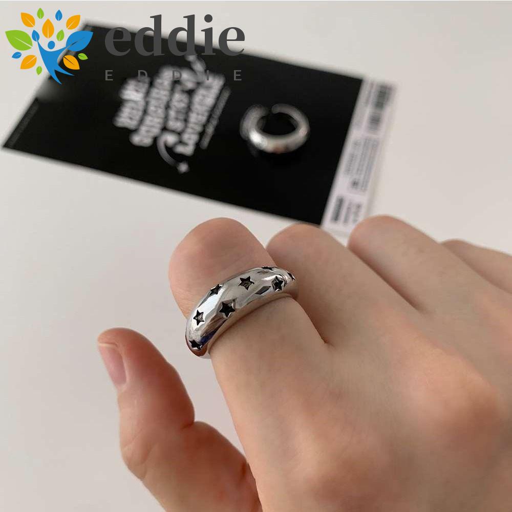 Nhẫn Kim Loại 26Ede Hình Ngôi Sao Phong Cách Hàn Quốc Cho Nữ