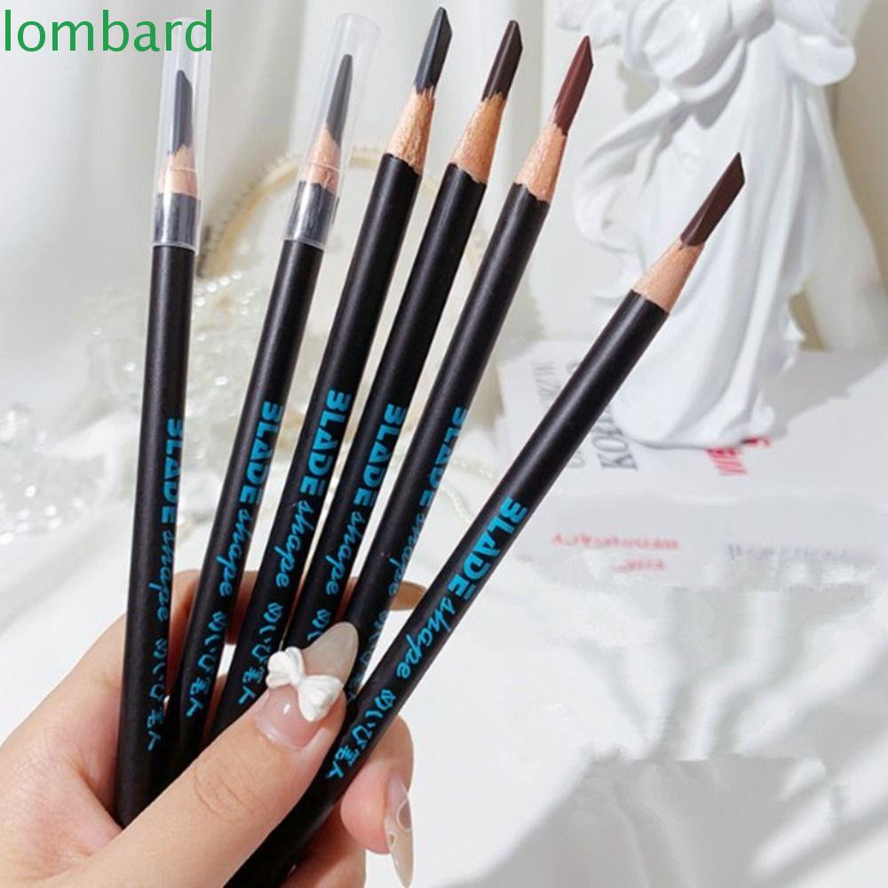 Bút Kẻ Lông Mày 6 Màu Tùy Chọn Không Nhòe Dành Cho Người Mới Tập Trang Điểm