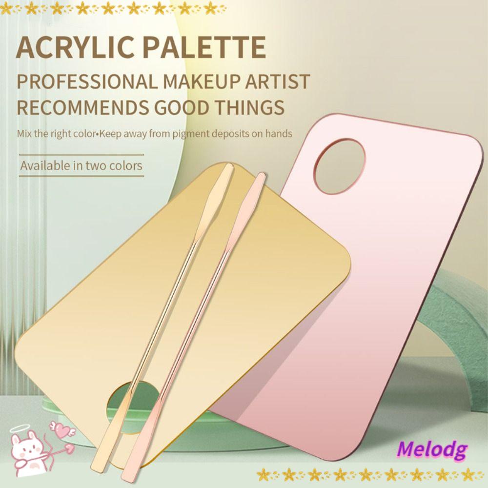 Bộ Dụng Cụ Trang Điểm Bằng Acrylic Với Tấm Gel Tiện Dụng