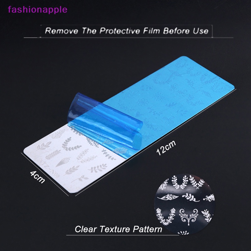 Khuôn In Họa Tiết Trang Trí Móng Tay Bằng Thép Không Gỉ