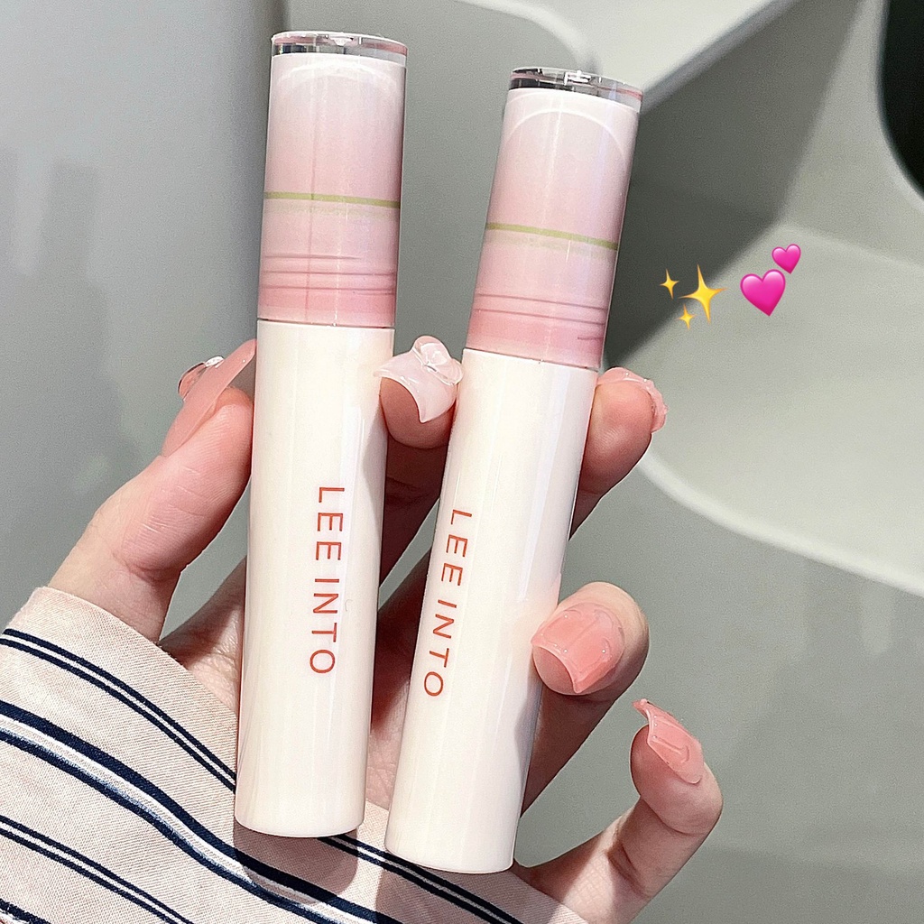 Lee Son Bóng Dưỡng Ẩm Lâu Trôi Màu Đào Xinh Xắn