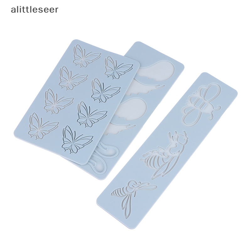 Khuôn Silicone Tạo Hình Làm Bánh Kẹo Hình Bướm Thiên Nga 3D