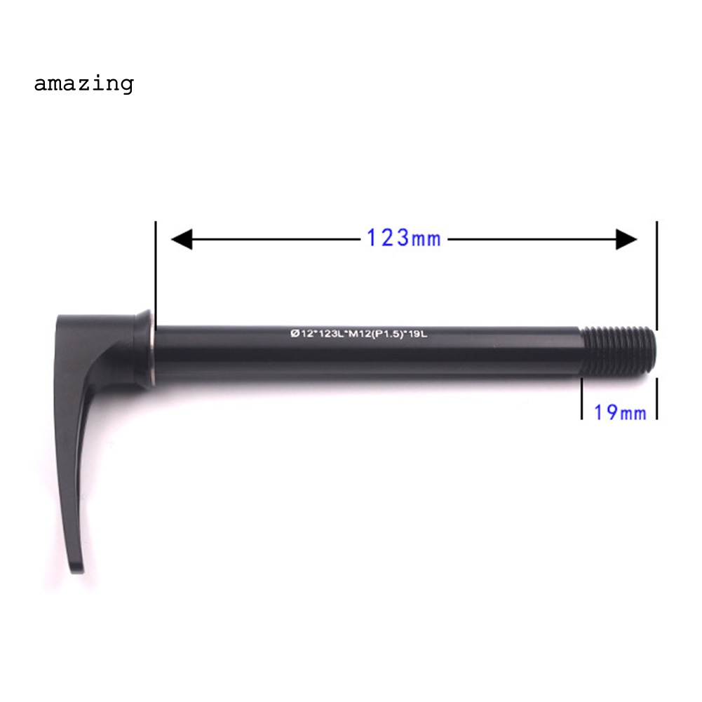 Trục Đòn Bẩy Xe Đạp 12x120 / 123 / 171 / 175mm Bằng Hợp Kim Nhôm