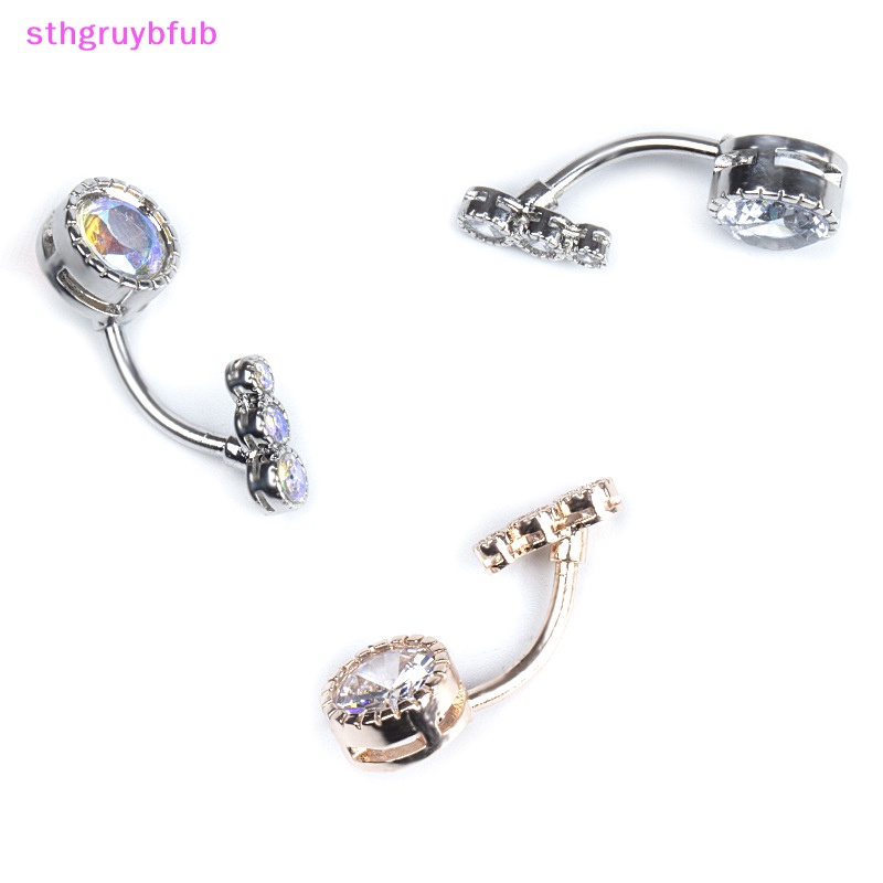 Khuyên Rốn Đính Đá Zircon Thời Trang Cho Nữ