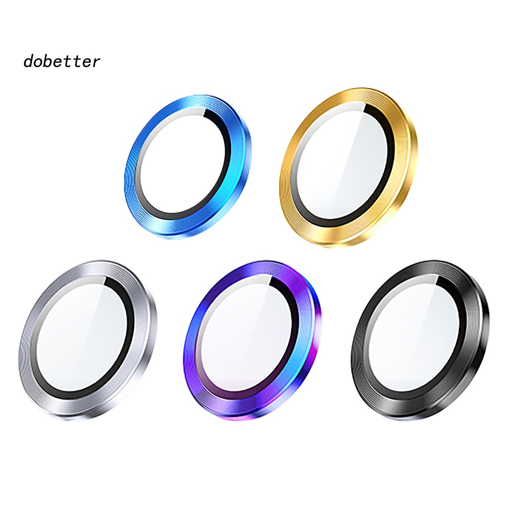 Miếng Dán Cường Lực Bảo Vệ Ống Kính Máy Ảnh Điện Thoại Bằng Hợp Kim Nhôm Siêu Mỏng Chống Trầy Xước Cho iPhone 13 Pro