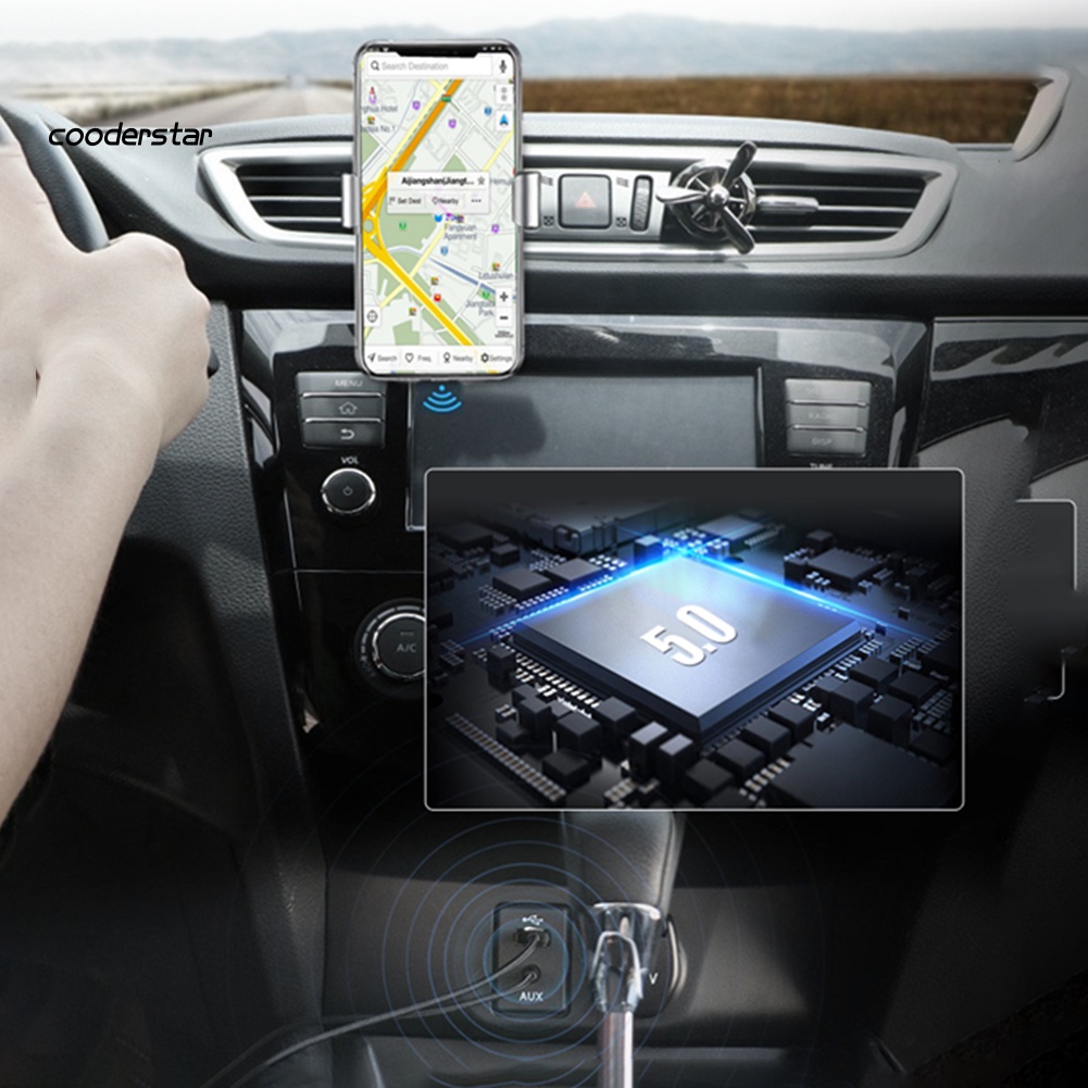 Cáp Truyền Tín Hiệu Âm Thanh Bluetooth Đầu Cắm 3.5mm C002 Cho Xe Ô Tô