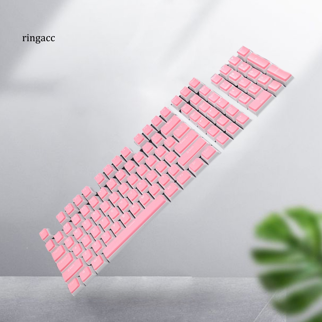 Set 104 Nắp Đậy Bàn Phím Cơ RGA Hai Màu Chống Mòn Thông Dụng Cho Máy Tính