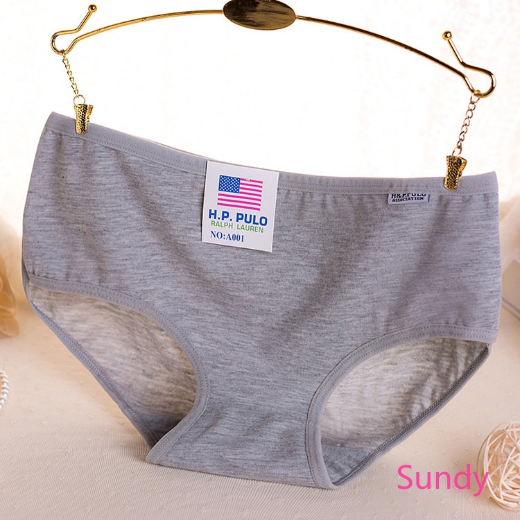 Quần Lót Cotton Màu Trơn Đơn Giản Thời Trang Cho Nữ
