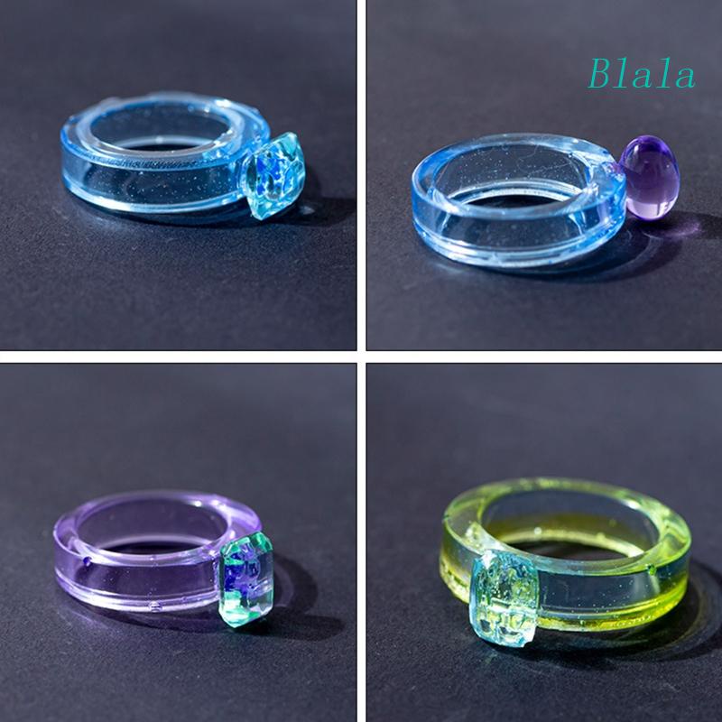 Bộ Khuôn Silicone Làm Trang Sức Nhẫn Đeo Ngón Tay DIY Cr