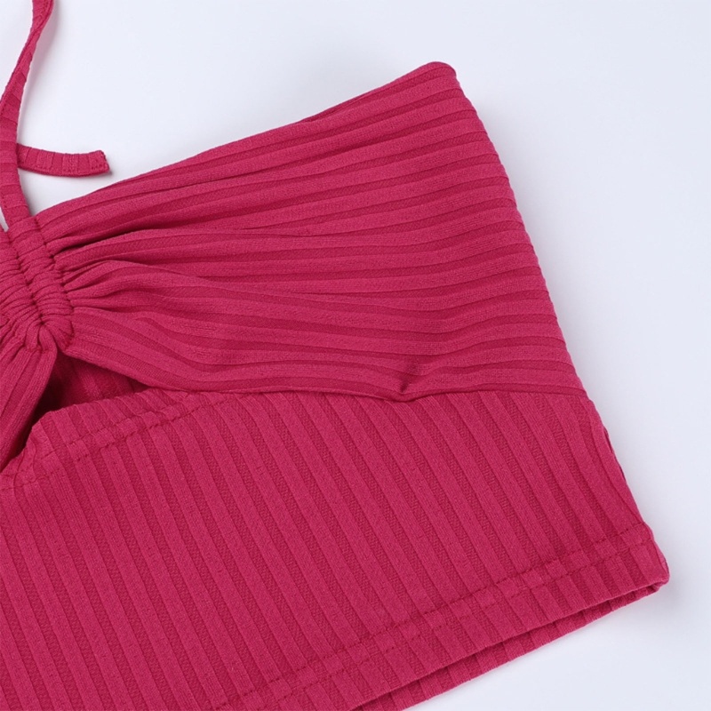 Áo Không Tay Mềm Mại Màu Trơn Dễ Phối Đồ Thời Trang Mùa Hè Cho Nữ