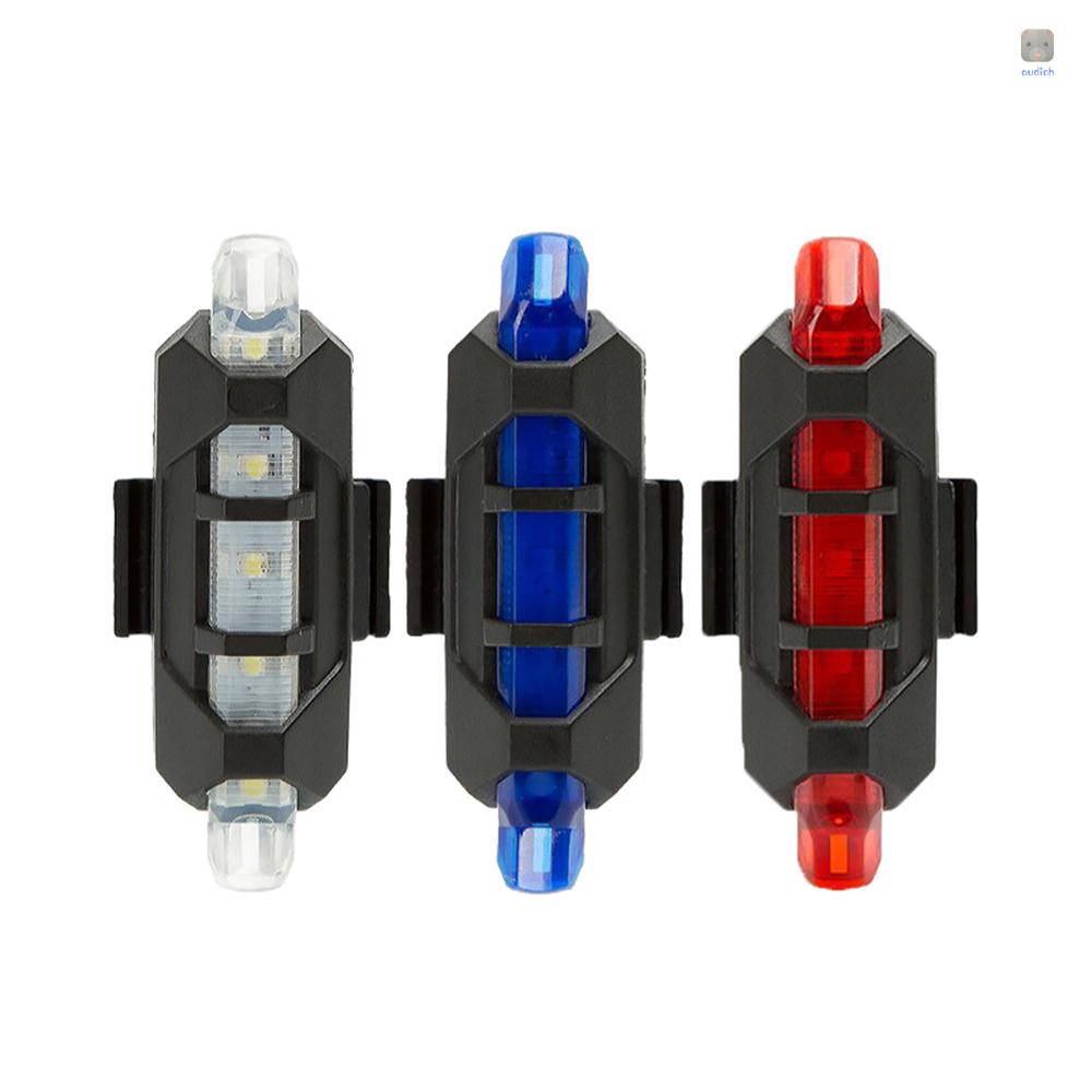 Đèn LED Sạc USB 4 Chế Độ 160mAh Chất Lượng Cao Cho Xe Đạp