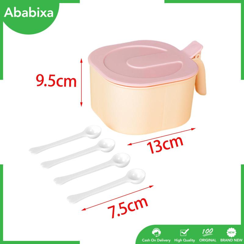 Hộp Đựng Gia Vị 4 Ngăn Tiện Dụng Cho Nhà Bếp