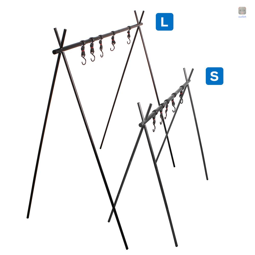 Giá Đỡ Dụng Cụ Nấu Ăn Có Móc Treo Có Thể Gấp Gọn Tiện Dụng