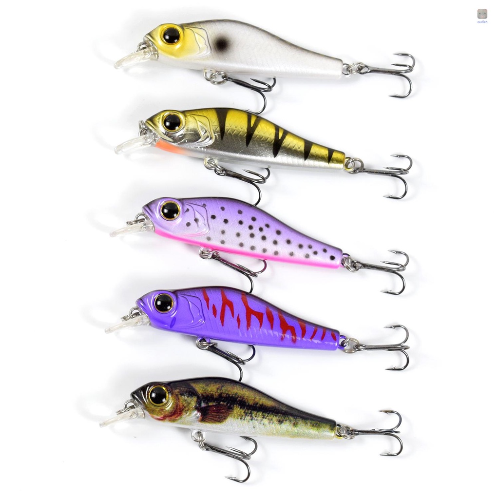 Mồi Câu Cá Giả 68mm 6.9g Bằng Nhựa Cứng 3D Sống Động