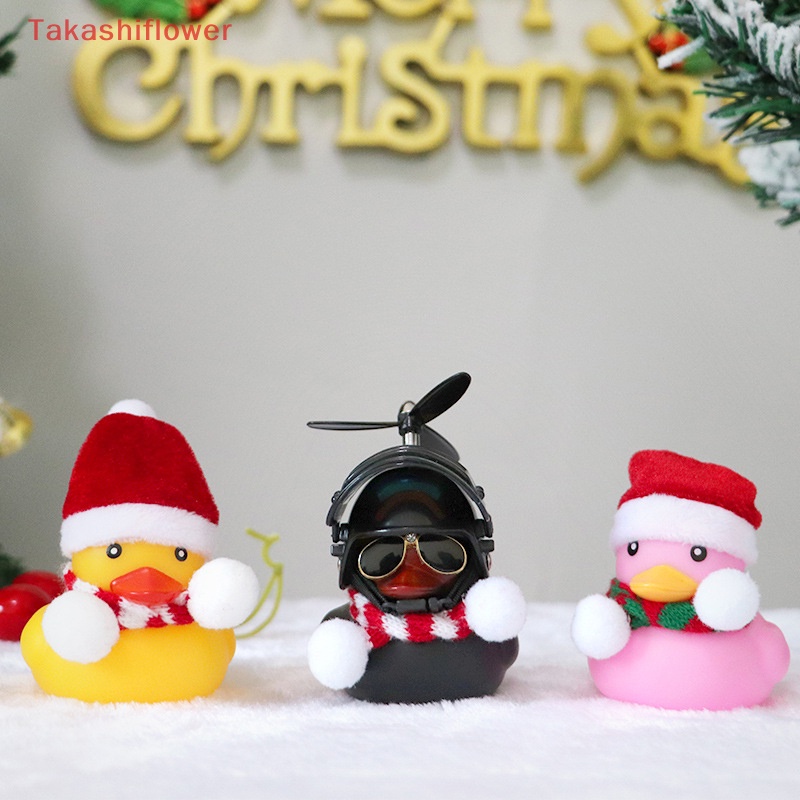 Chú Vịt Vàng Nhỏ Xinh Trang Trí Xe Đạp / Xe Hơi / Giáng Sinh / Năm Mới