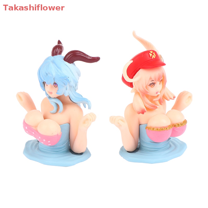 Mô Hình Nhân Vật Anime Klee / Ganyu Lắc Ngực Gợi Cảm Dễ Thương