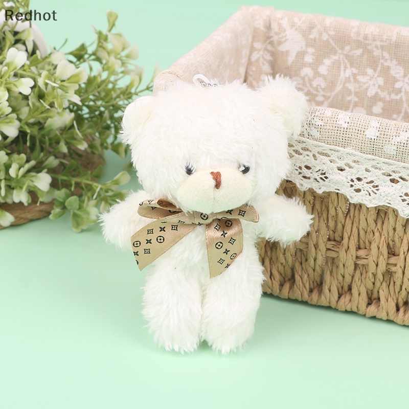 < Redhot > Móc Khóa Gấu Bông Mini Dễ Thương Trang Trí Tiệc Cưới Giáng Sinh