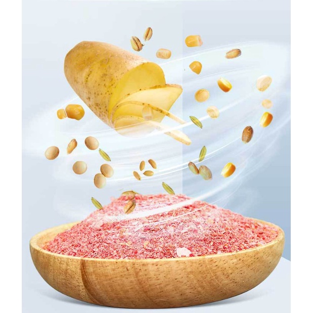 Bộ mồi câu cá LÃO NGƯ siêu nhạy vị khoai hấp dẫn thích hợp câu trắm, chép, rô, diếc - Đồ Câu DHS