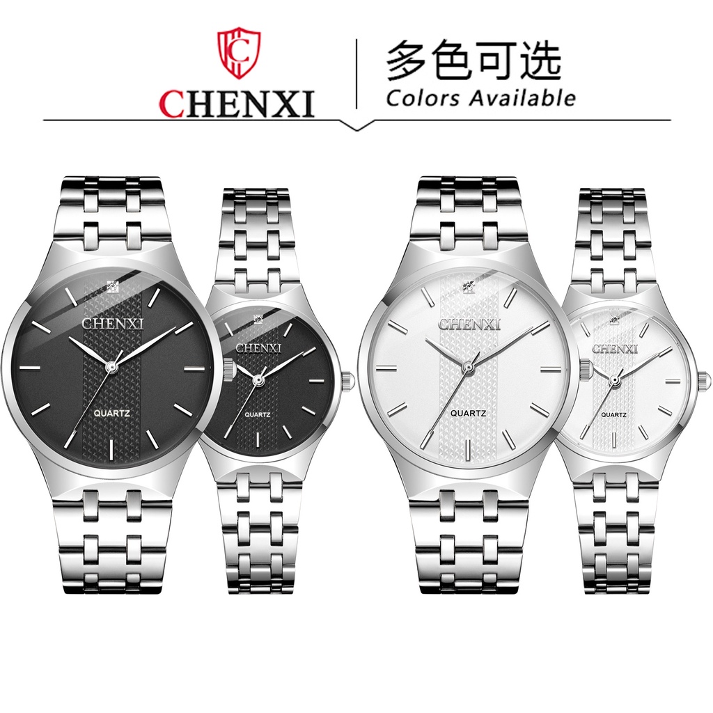 Đồng Hồ Đeo Tay Siêu Mỏng Chống Nước Thời Trang Cho Cặp Đôi