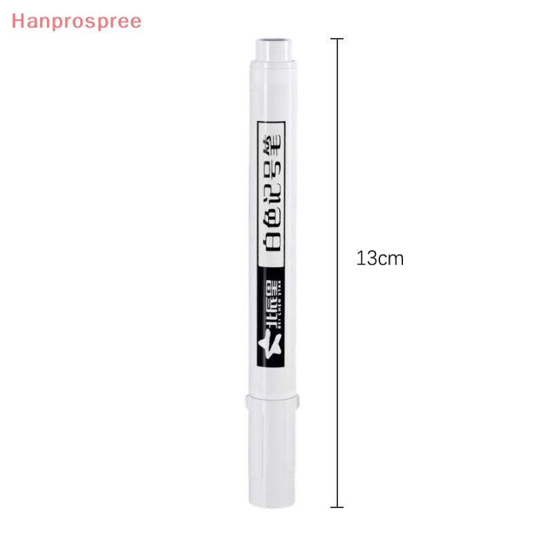 Hanprospree > Bút Đánh Dấu Màu Trắng Ngòi Dày Chống Thấm Nước Nghệ Thuật Đặc Biệt Nhanh Khô Bằng Cao Su Kim Loại Đánh Dấu Graffiti Động